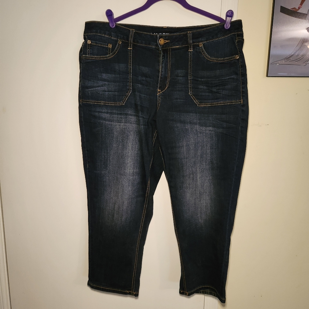 Lane Bryant denim capris